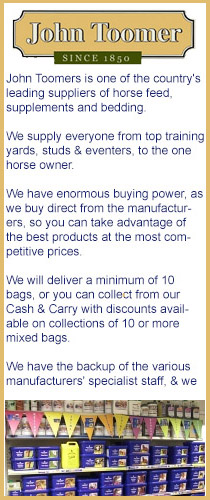 Sposnored by John Toomer